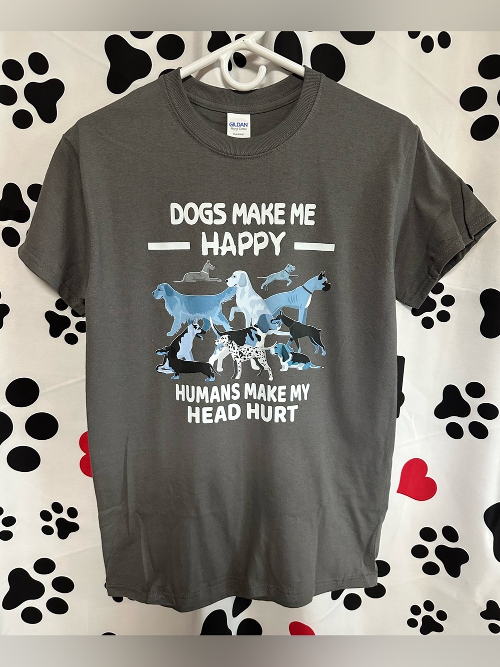Dog Graphic Crewneck Tee - NWT/NIP